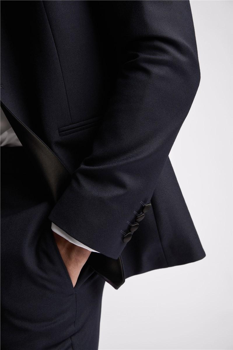 Jeff Banks Slim Fit Navy Tuxedo