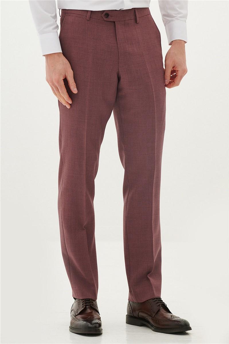 jeff banks Tailored Fit Monty Mauve Trouser