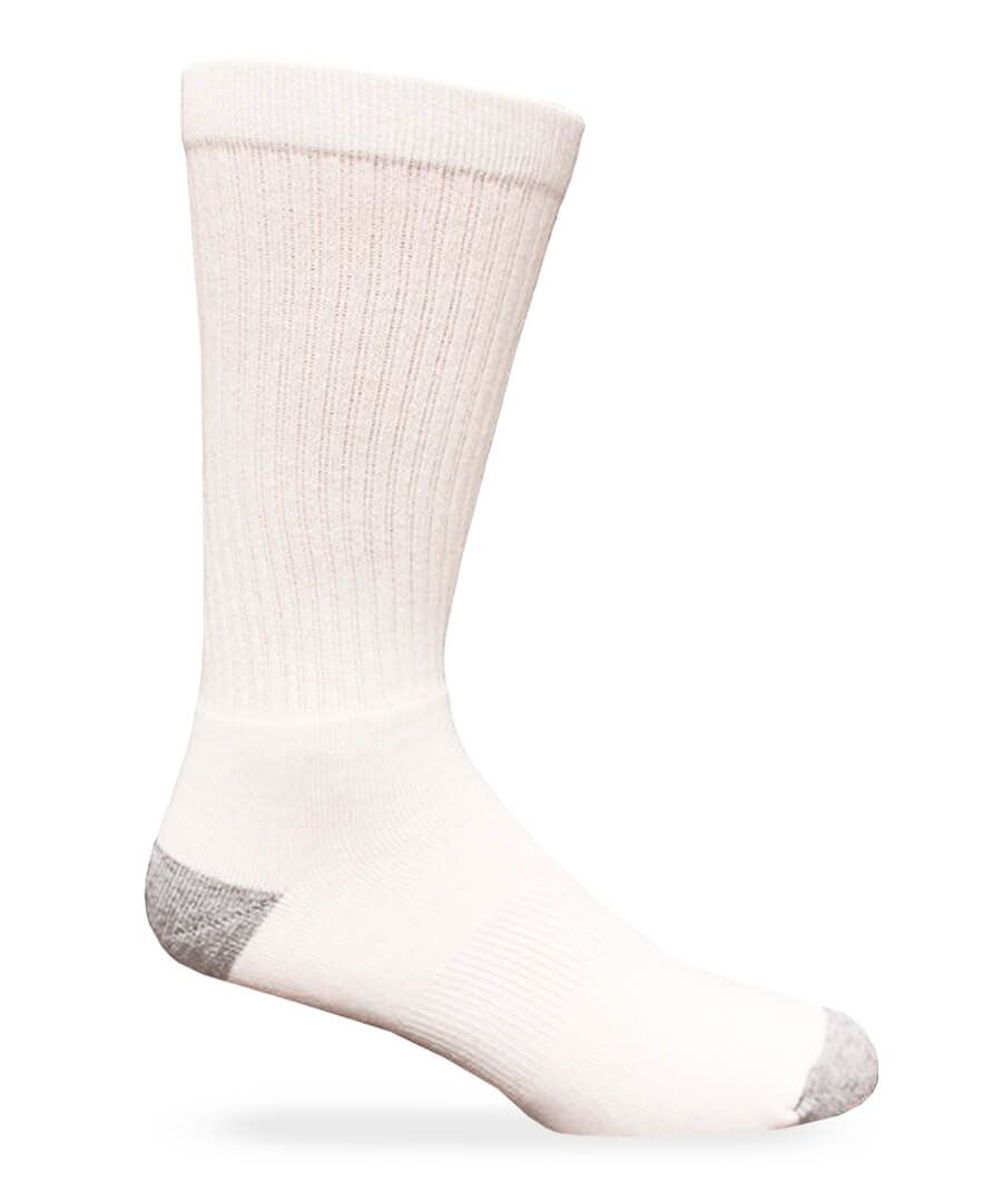 jefferies socks Carolina Ultimate Big and Tall Ribbed Cushion Sport Work Crew Socks 3 Pair Pack