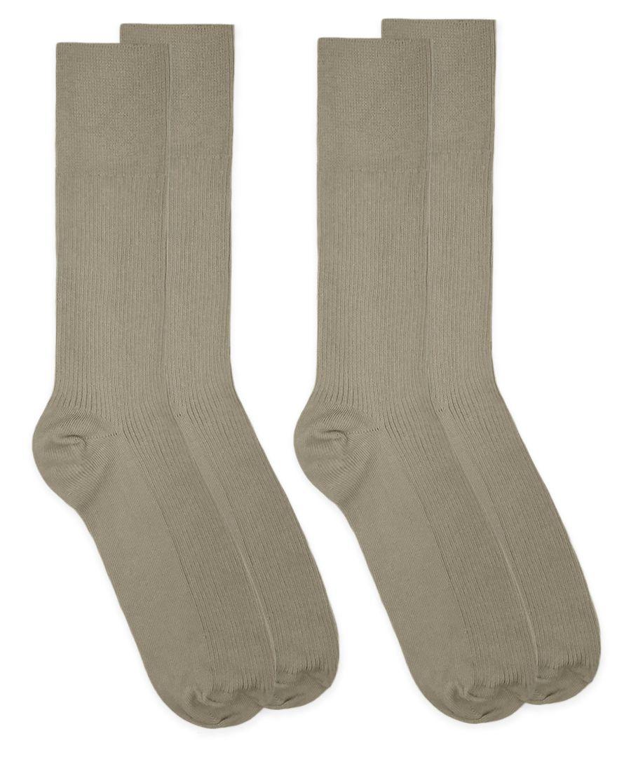 jefferies socks Carolina Ultimate Non-Binding Dress Crew Socks 2 Pair Pack
