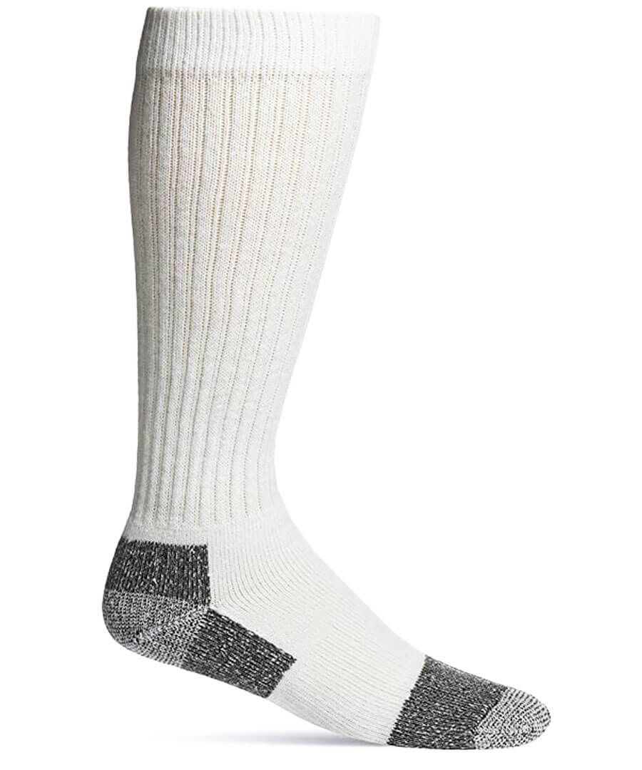 jefferies socks Carolina Ultimate Tall Cotton Ribbed Mid Calf Work Boot Socks 2 Pair Pack