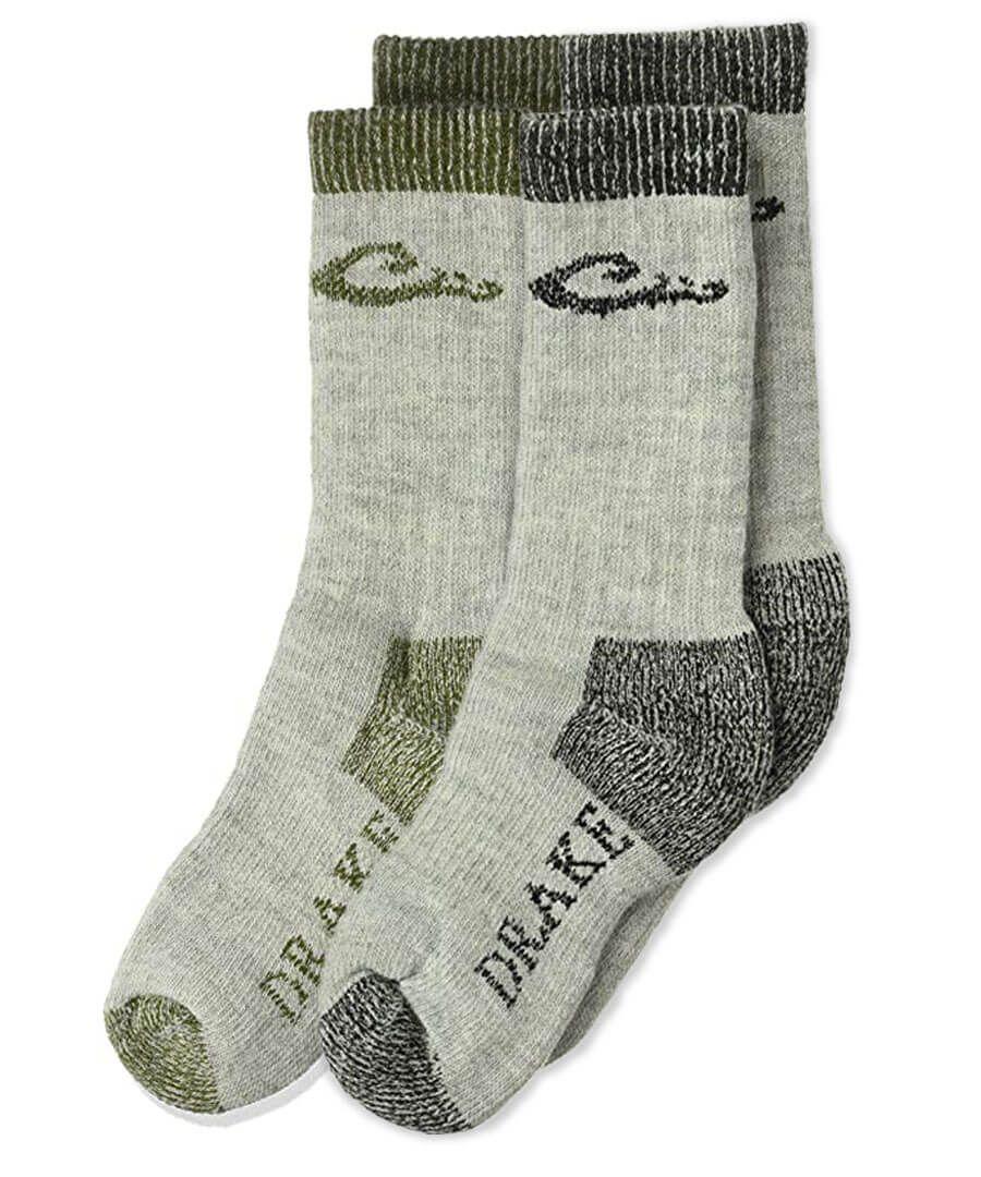 jefferies socks Drake Merino Wool Heavyweight Crew Boot Socks 2 Pair Pack