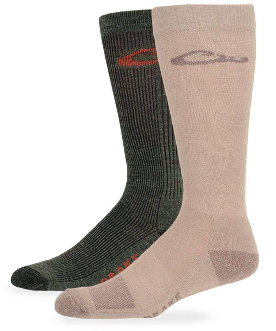 jefferies socks Drake Merino Wool Ultra-Dri Crew Boot Sock System 2 Pair Pack