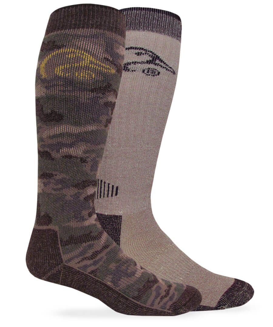 jefferies socks Ducks Unlimited Merino Wool Camo Tall Boot Socks 2 Pair Pack