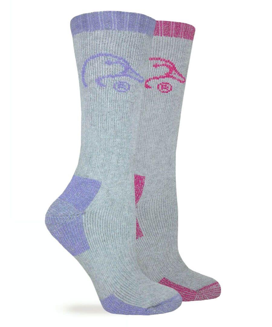 jefferies socks Ducks Unlimited Merino Wool Heavyweight Crew Boot Socks 2 Pair Pack