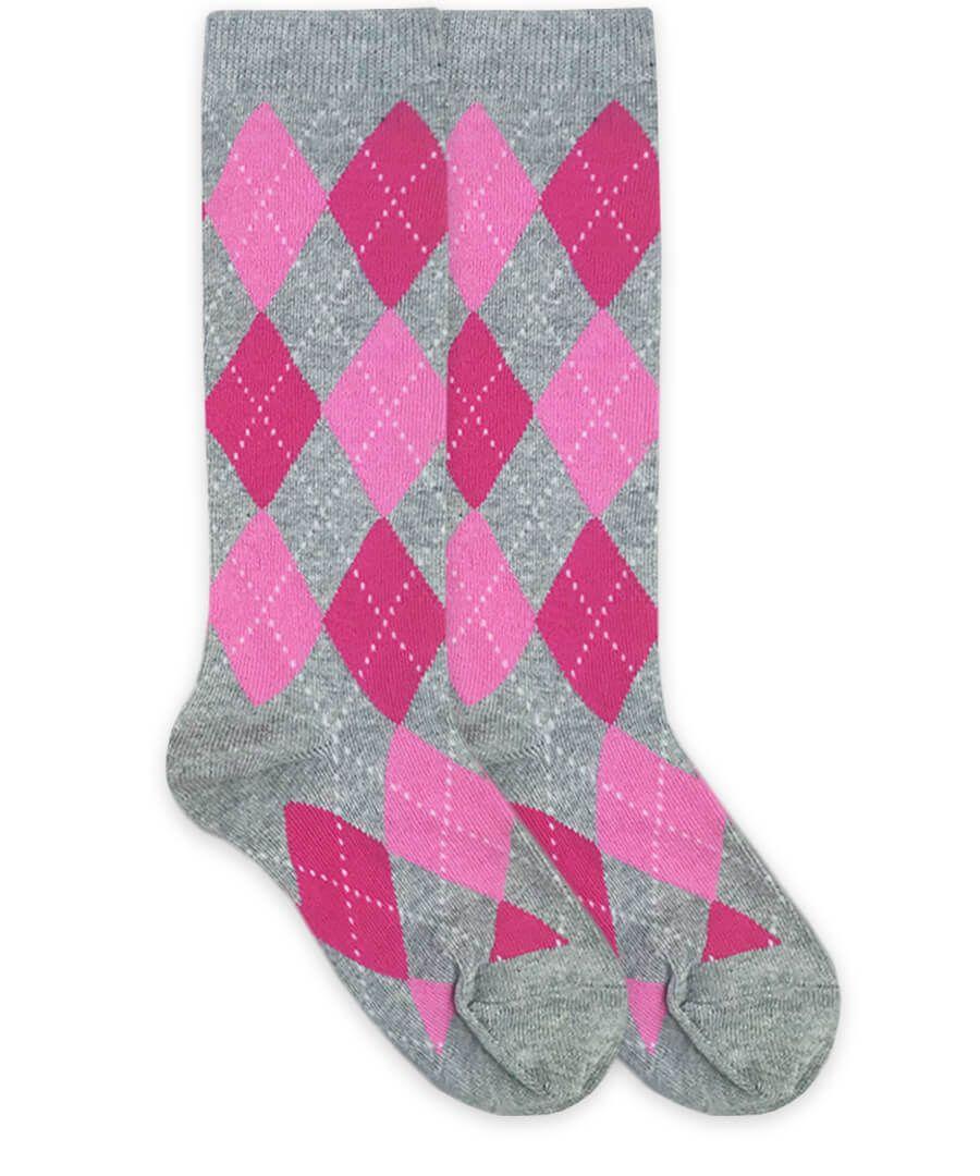 jefferies socks Jefferies Socks Argyle Knee High Socks 1 Pair