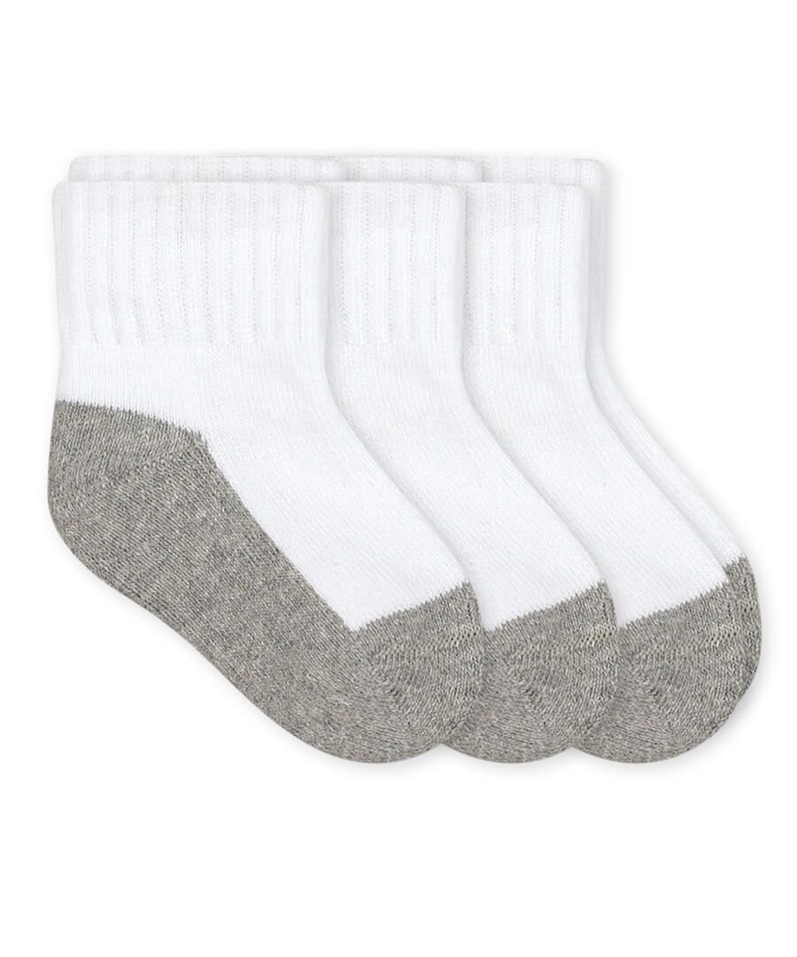 jefferies socks Jefferies Socks Baby Smooth Toe Sport Quarter Socks 3 Pair Pack