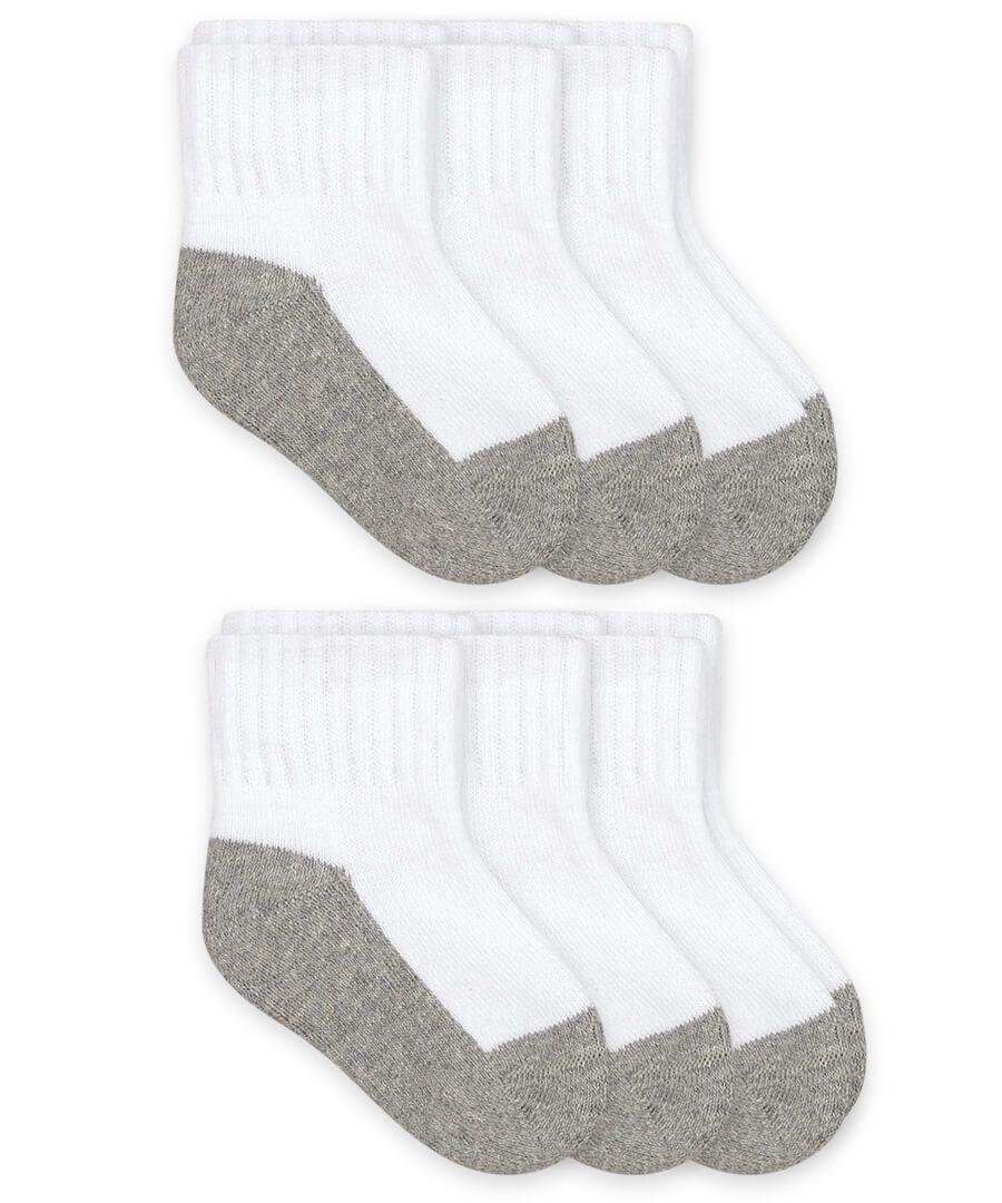 jefferies socks Jefferies Socks Baby Smooth Toe Sport Quarter Socks 6 Pair Pack