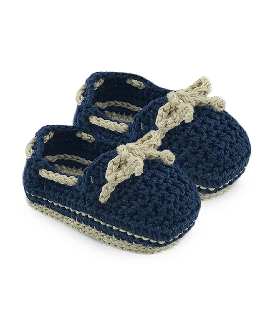 jefferies socks Jefferies Socks Boat Shoe Crochet Bootie 1 Pair