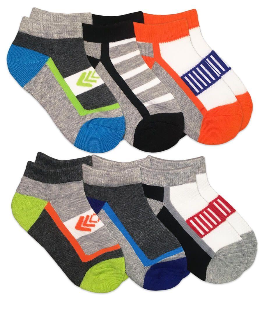 jefferies socks Jefferies Socks Colorful Sport Low Cut Socks 6 Pair Pack