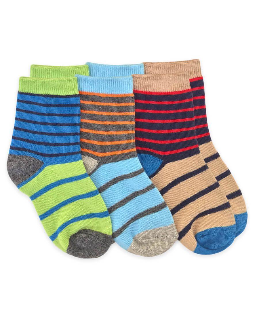 jefferies socks Jefferies Socks Colorful Stripe Crew Socks 3 Pair Pack