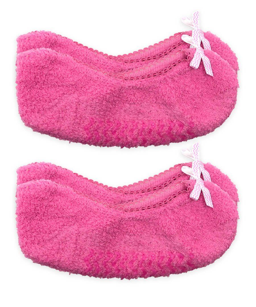 jefferies socks Jefferies Socks Fuzzy Footie Slipper Socks 2 Pair Pack