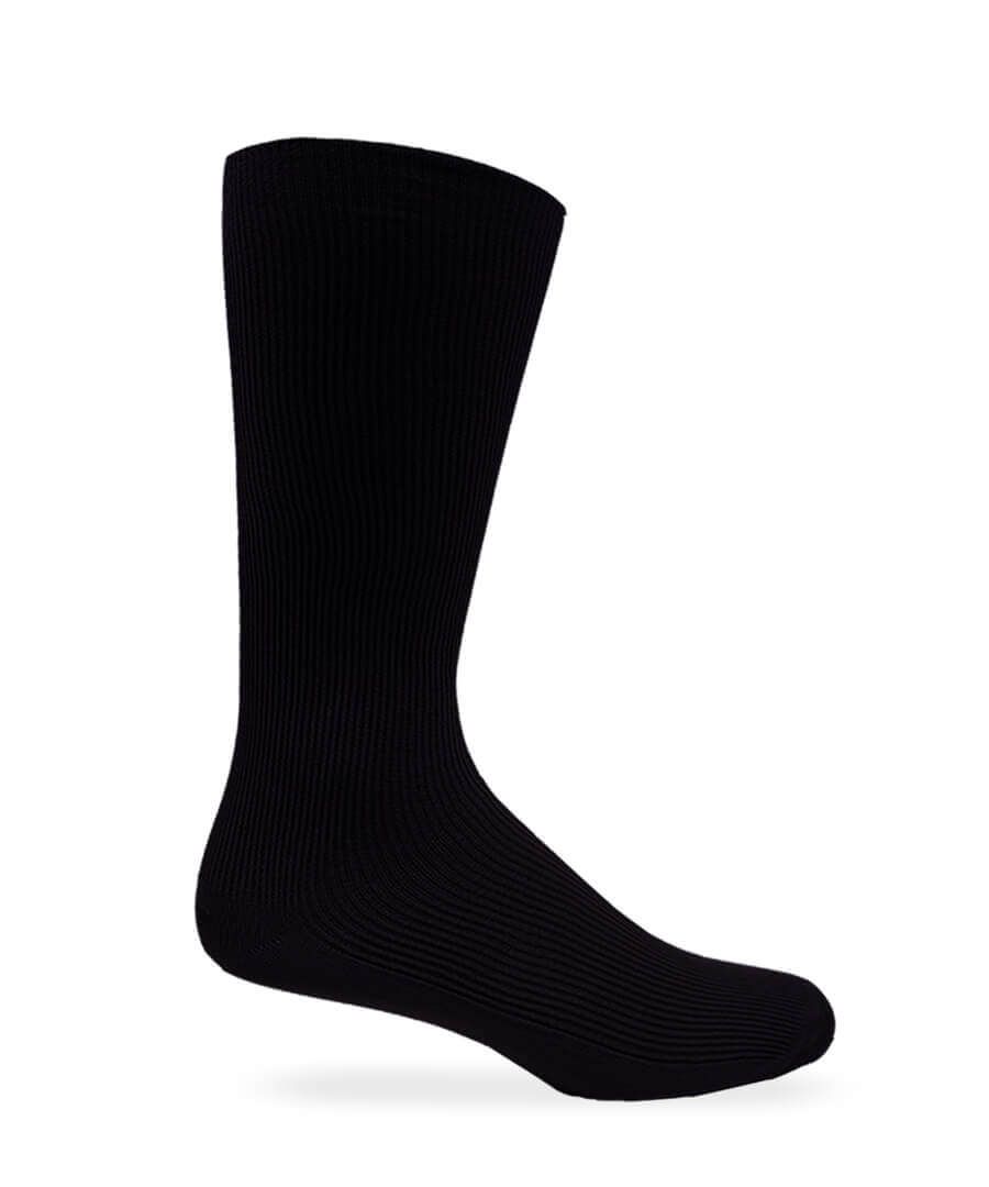 jefferies socks Jefferies Socks Nylon Rib Mid Calf Dress Socks 1 Pair