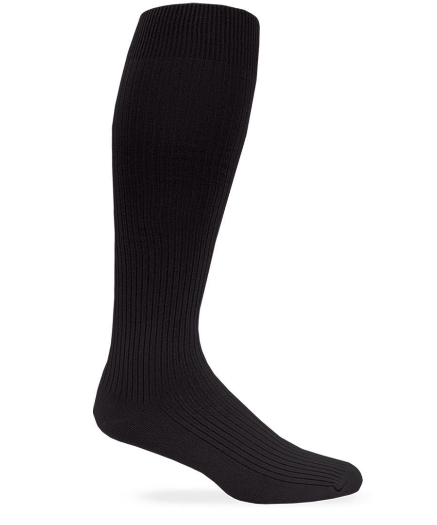 jefferies socks Jefferies Socks Nylon Rib Over the Calf Dress Socks 1 Pair