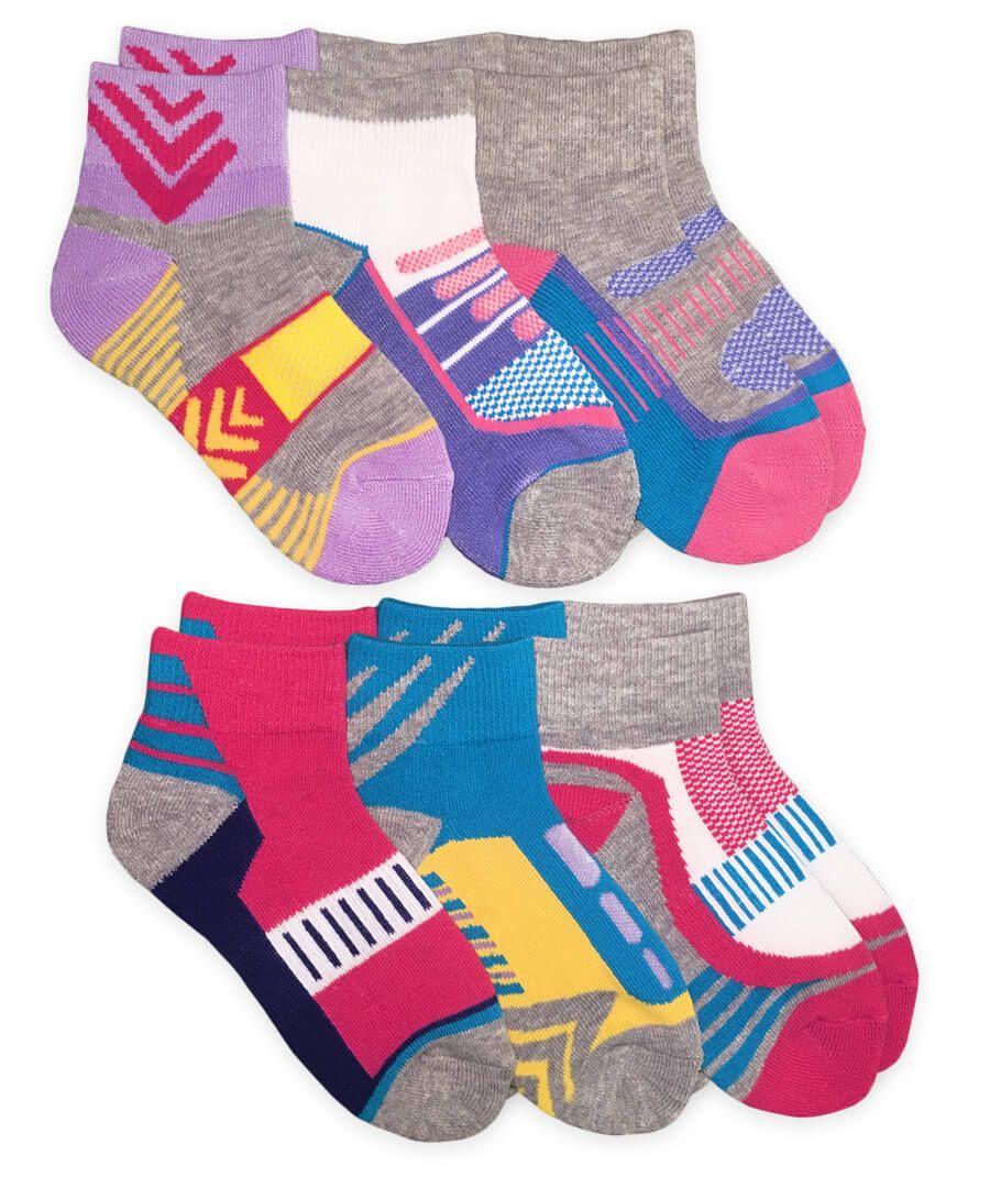 jefferies socks Jefferies Socks Performance Sport Quarter Socks 6 Pair Pack
