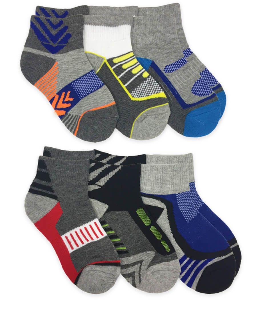 jefferies socks Jefferies Socks Performance Sport Quarter Socks 6 Pair Pack