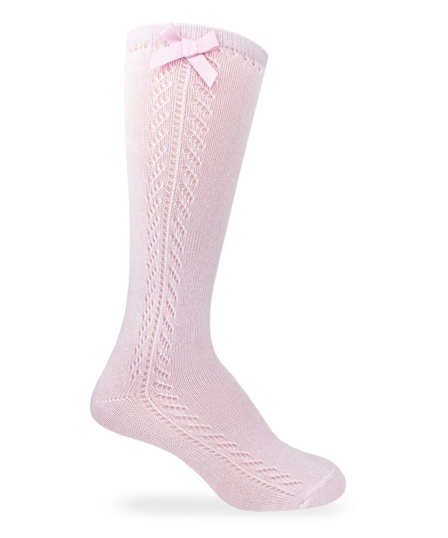 jefferies socks Jefferies Socks Pointelle Bow Knee High Socks 1 Pair