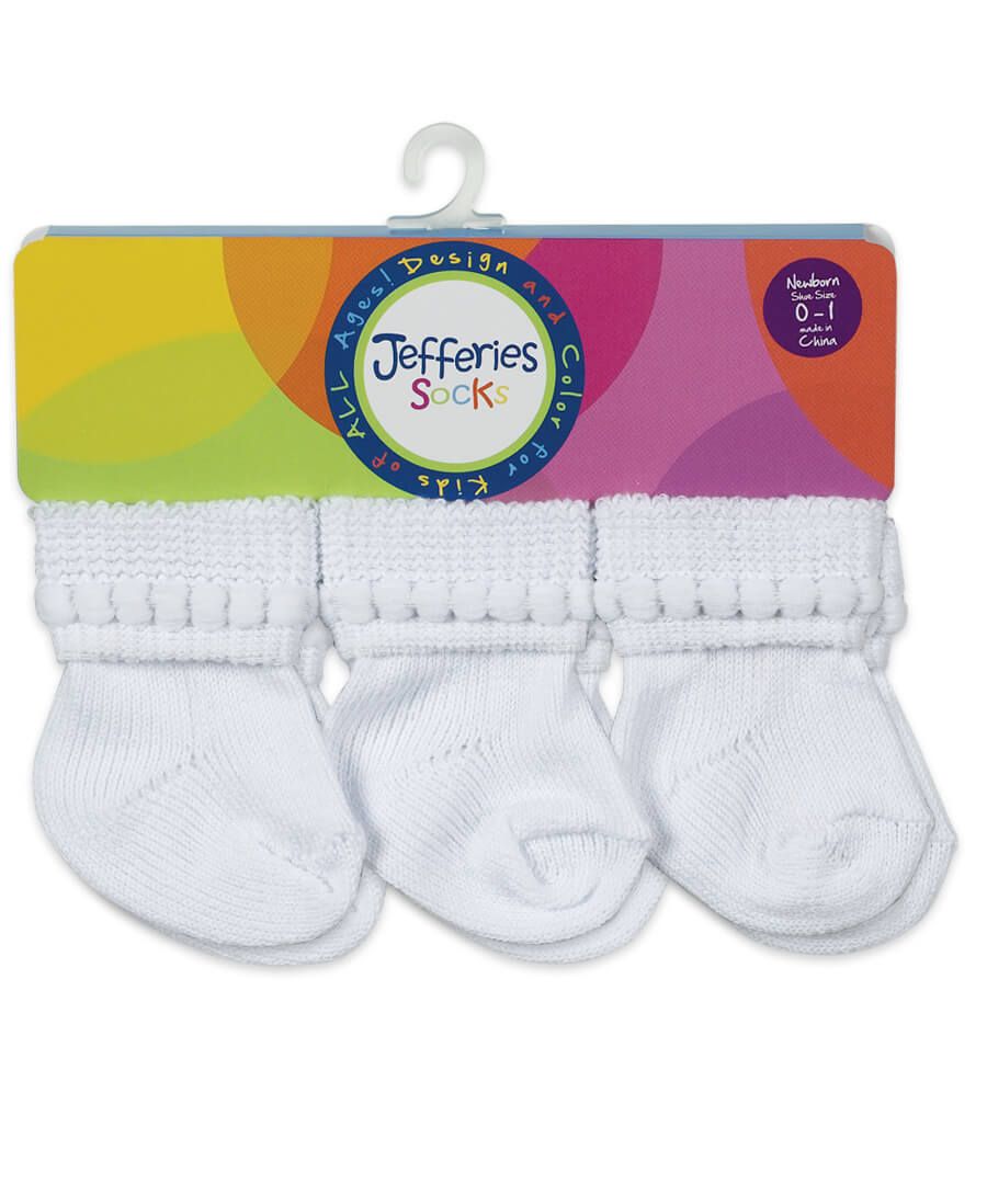 jefferies socks Jefferies Socks Rock-A-Bye Turn Cuff Socks 6 Pair Pack