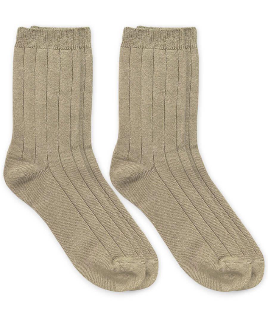 jefferies socks Jefferies Socks School Uniform Bamboo Wide Rib Crew Socks 2 Pair Pack