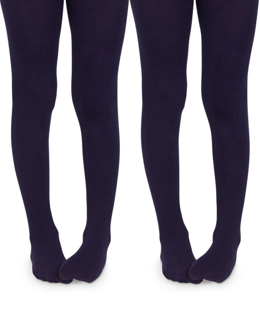 jefferies socks Jefferies Socks School Uniform Cotton Tights 2 Pair Pack