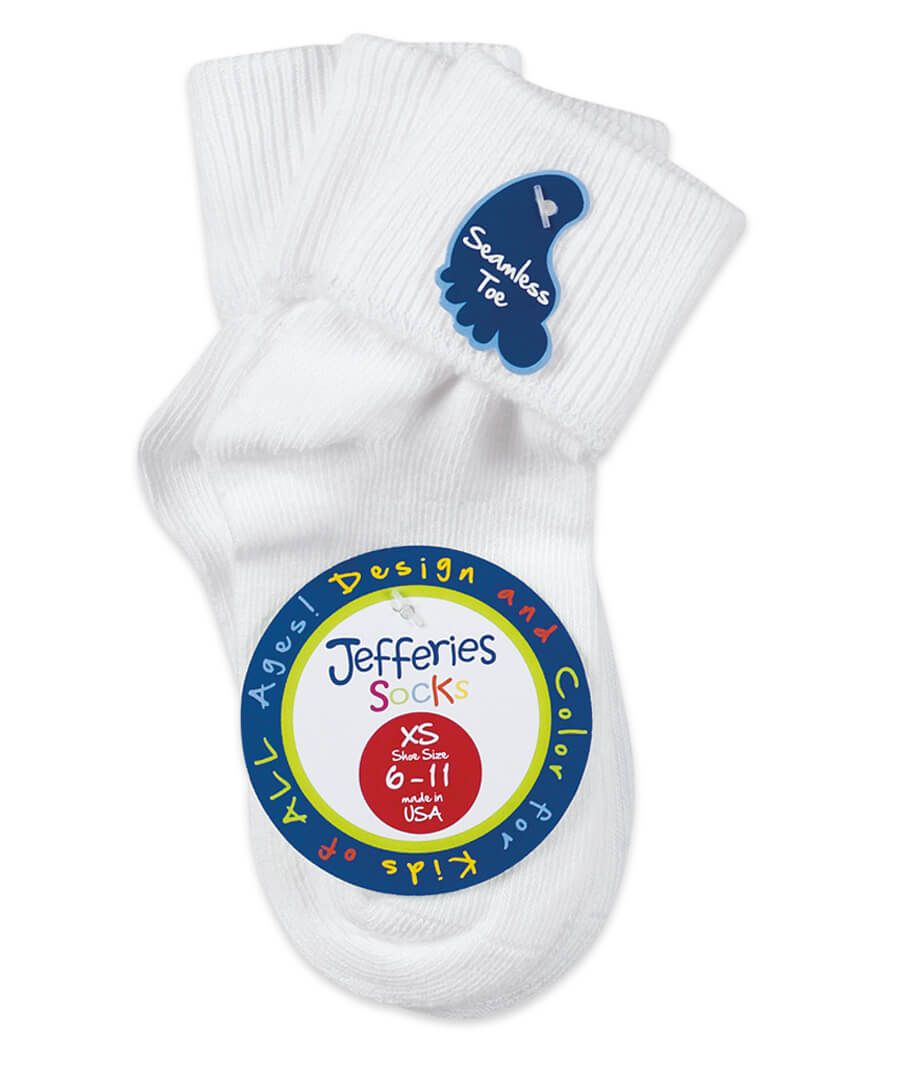 jefferies socks Jefferies Socks Smooth Toe Turn Cuff Socks 3 Pair Pack