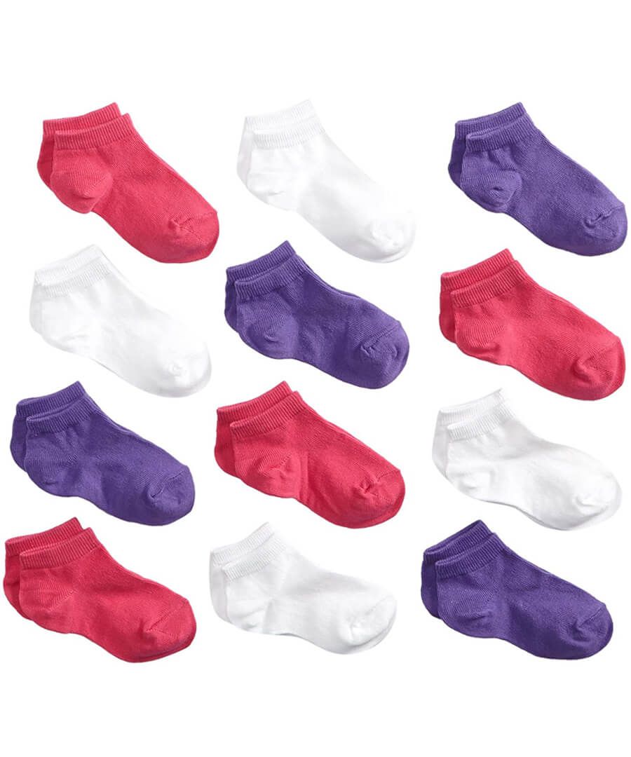 jefferies socks Jefferies Socks Sport Low Cut Solid Color Liner Bulk Value Socks 12 Pair Pack