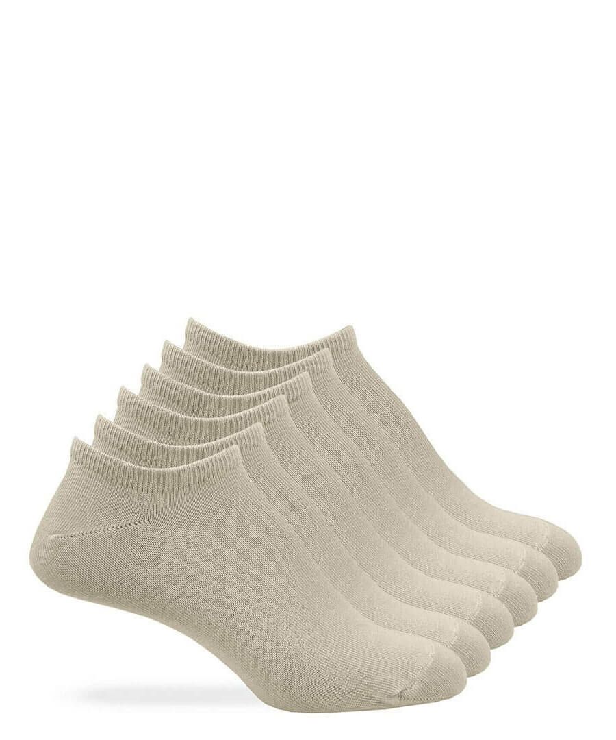 jefferies socks Lightweight Rayon Low Cut No Show Liner Socks 6 Pair Pack