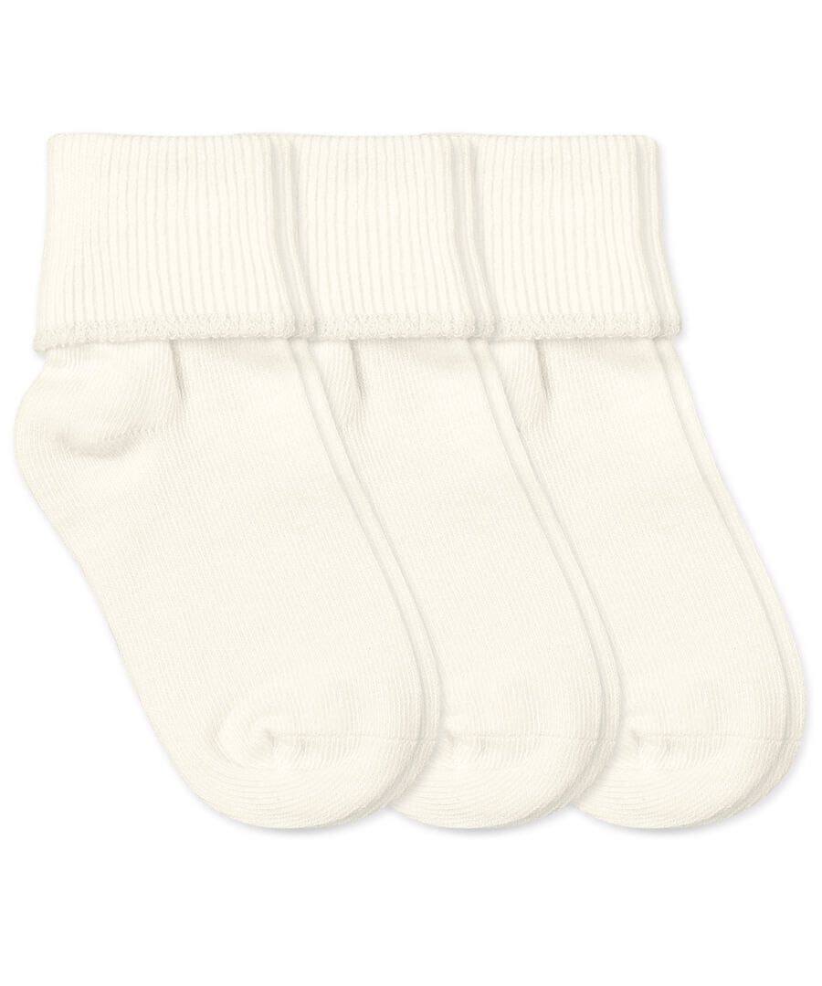 jefferies socks Organic Cotton Smooth Toe Turn Cuff Ankle Socks 3 Pair Pack