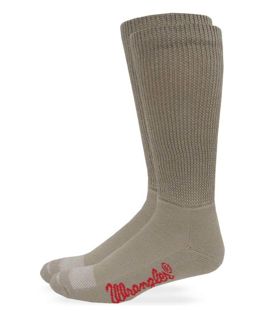 jefferies socks Wrangler Non-Binding Ultra-Dri Smooth Toe Boot Crew Socks 1 Pair