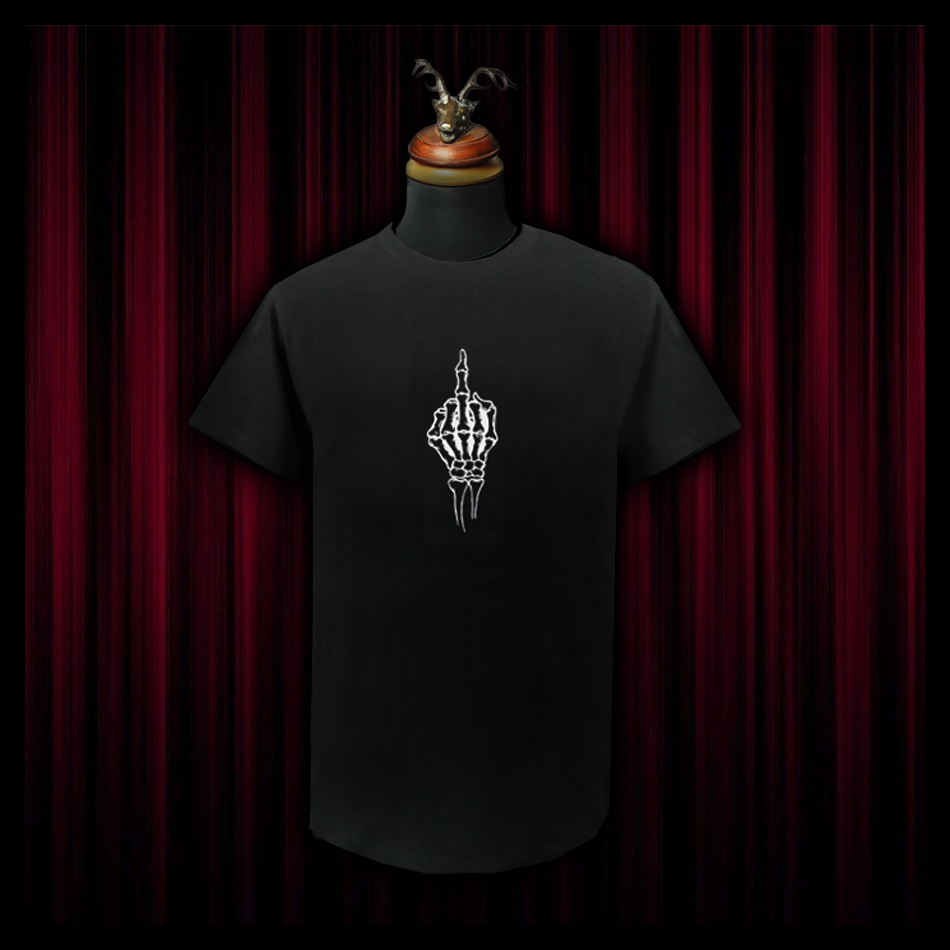 Jeffery West 'I Won't Do What You Tell Me' Black 100% Cotton T Shirt