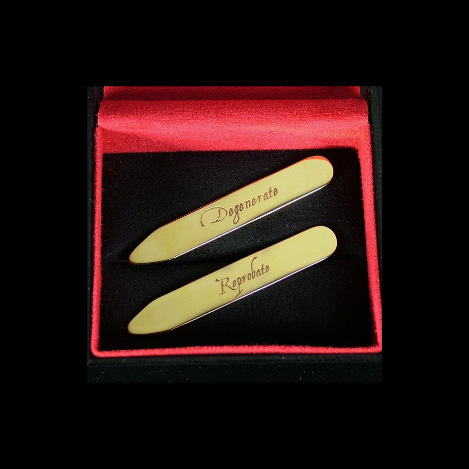 Jeffery West Collar Stays