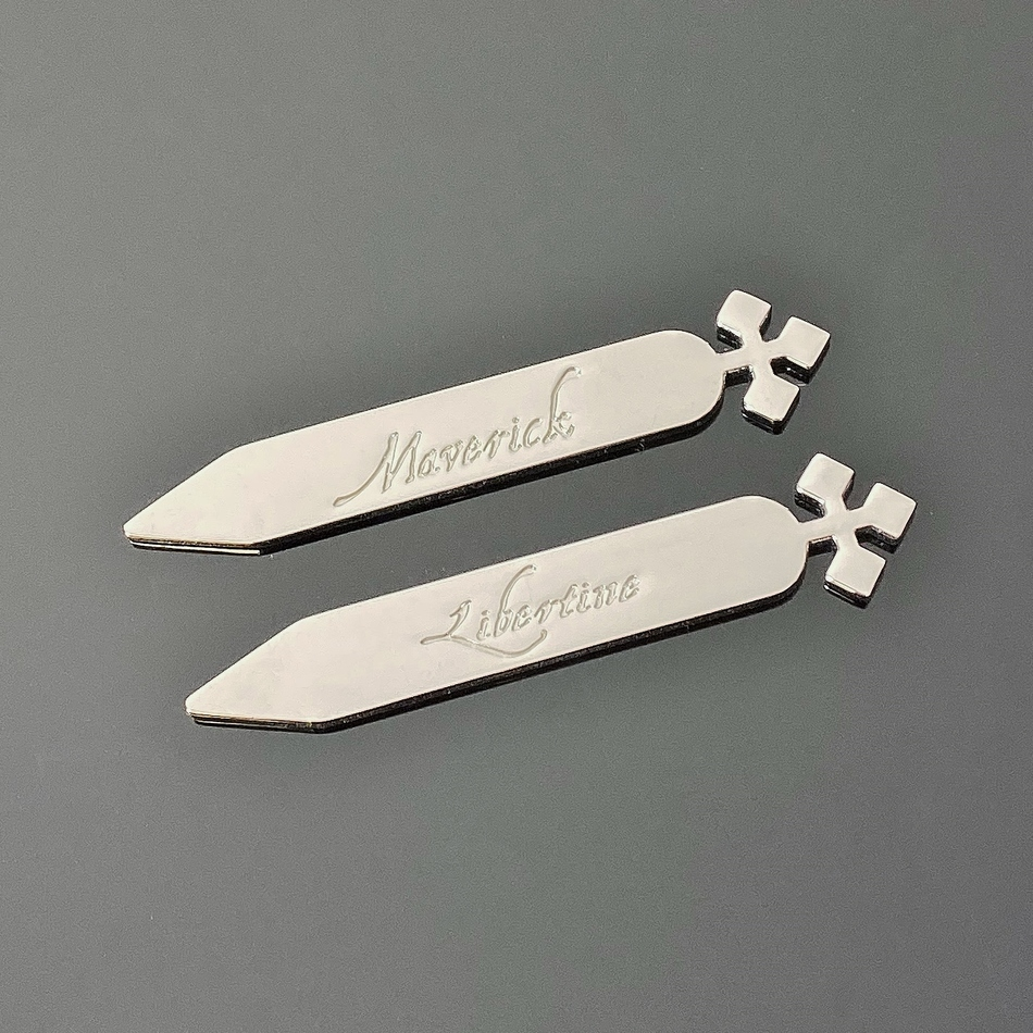 jeffery west Cross Collar Stays