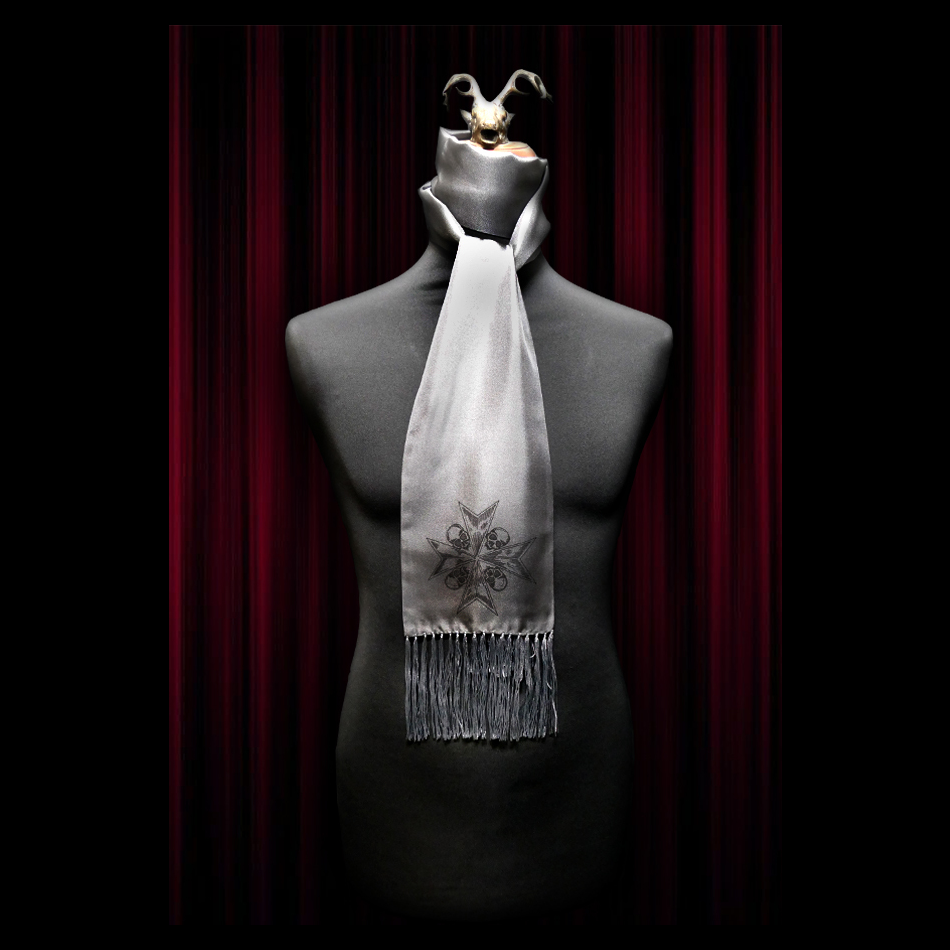 jeffery west Crusader Scarf and Pocket Square Set