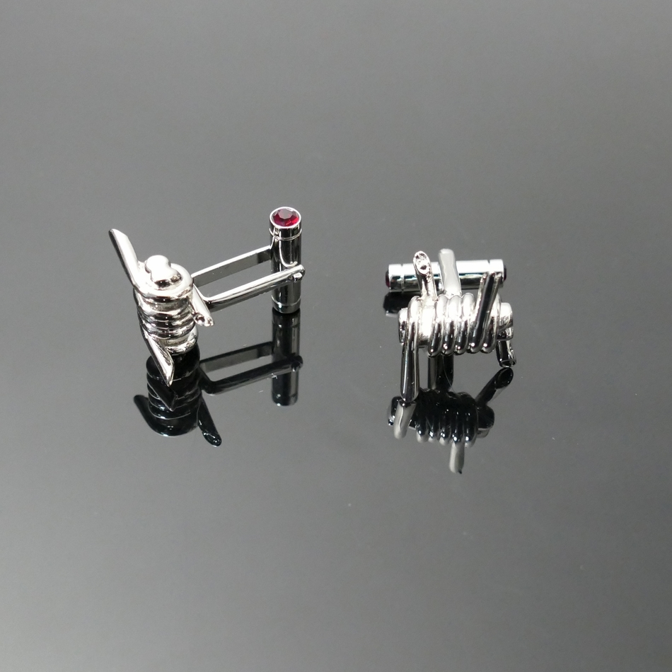 jeffery west Cufflinks Barbed Wire