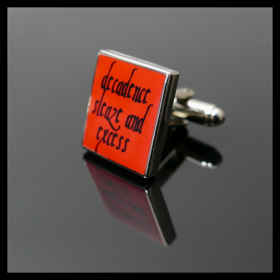 Jeffery West Cufflinks Decadence Sleaze And Excess