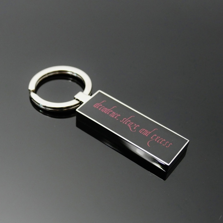 jeffery west Decadence Sleaze and Excess Keyring
