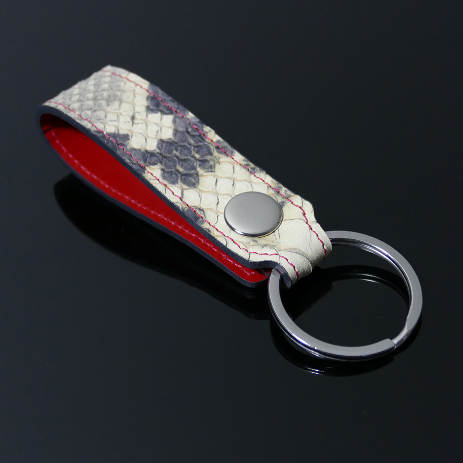 Jeffery West HENDRIX Leather Loop Key Fob