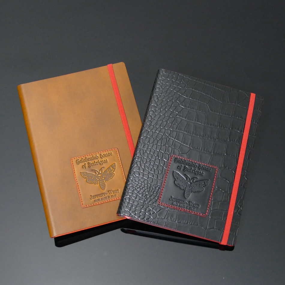 jeffery west Jeffery West Leather sketch pad