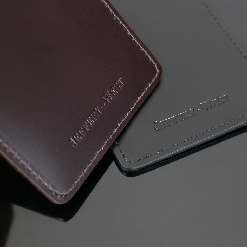 Jeffery West Leather Luggage Tags