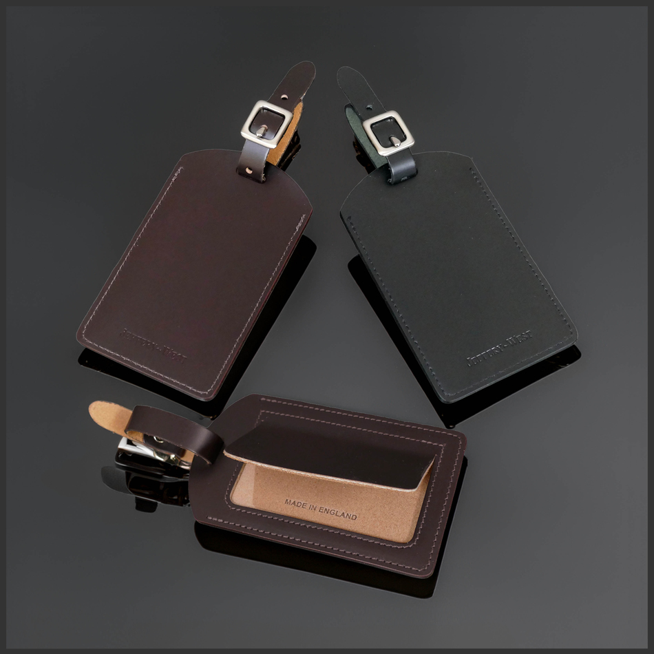 jeffery west Leather Luggage tags