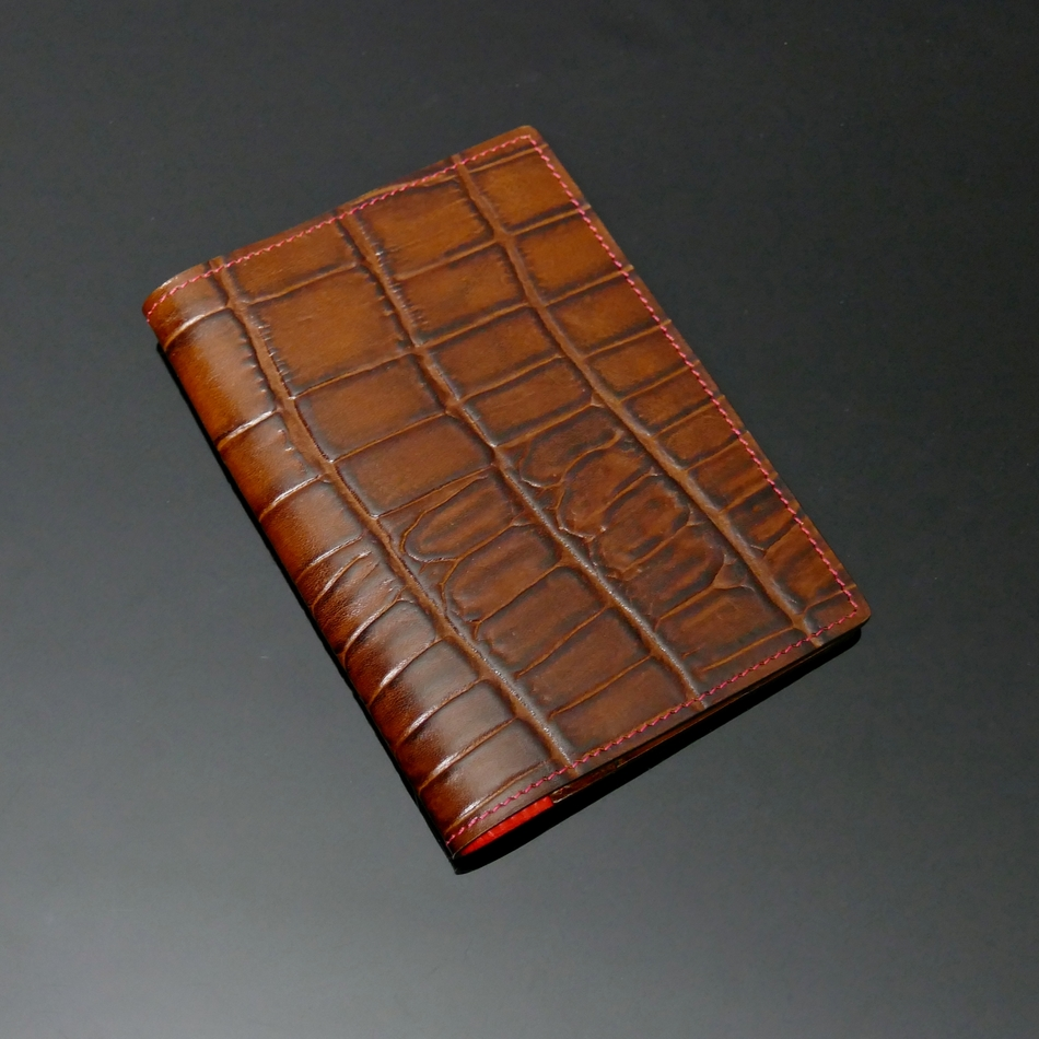 Jeffery West Luxury Leather Passport Holder