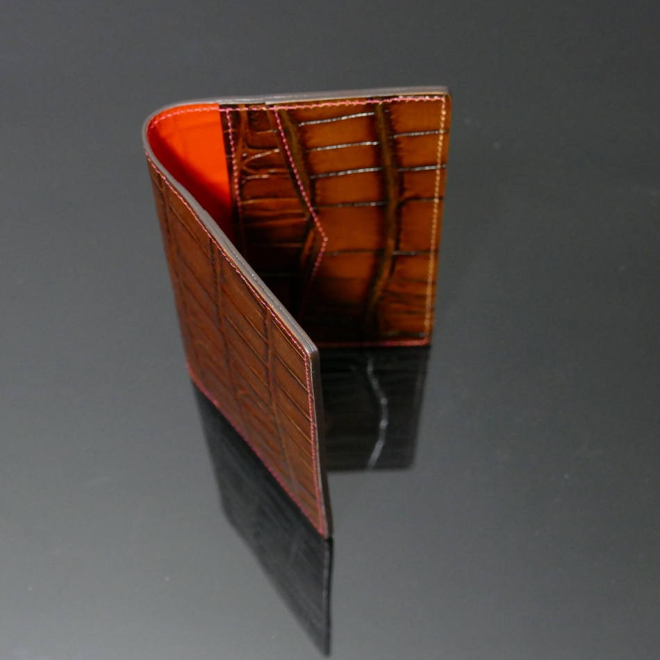 Jeffery West Luxury Leather Passport Holder