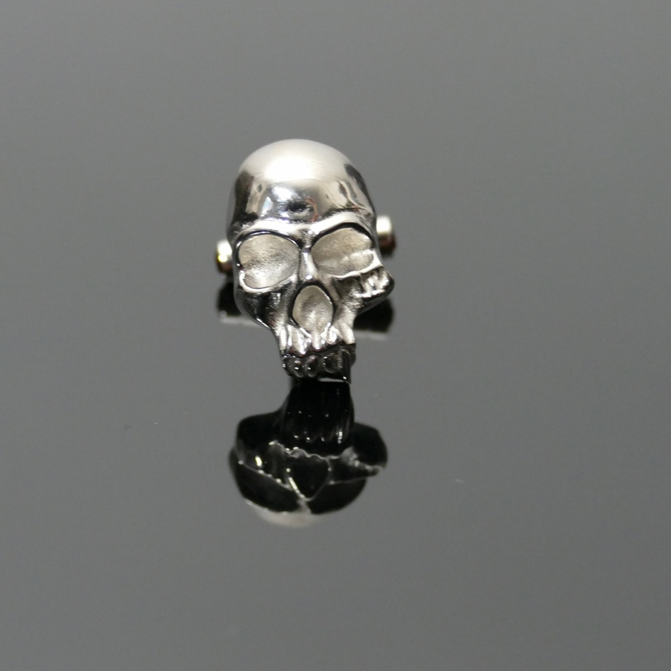 Jeffery West 'Nosferatu' Skull Cufflinks