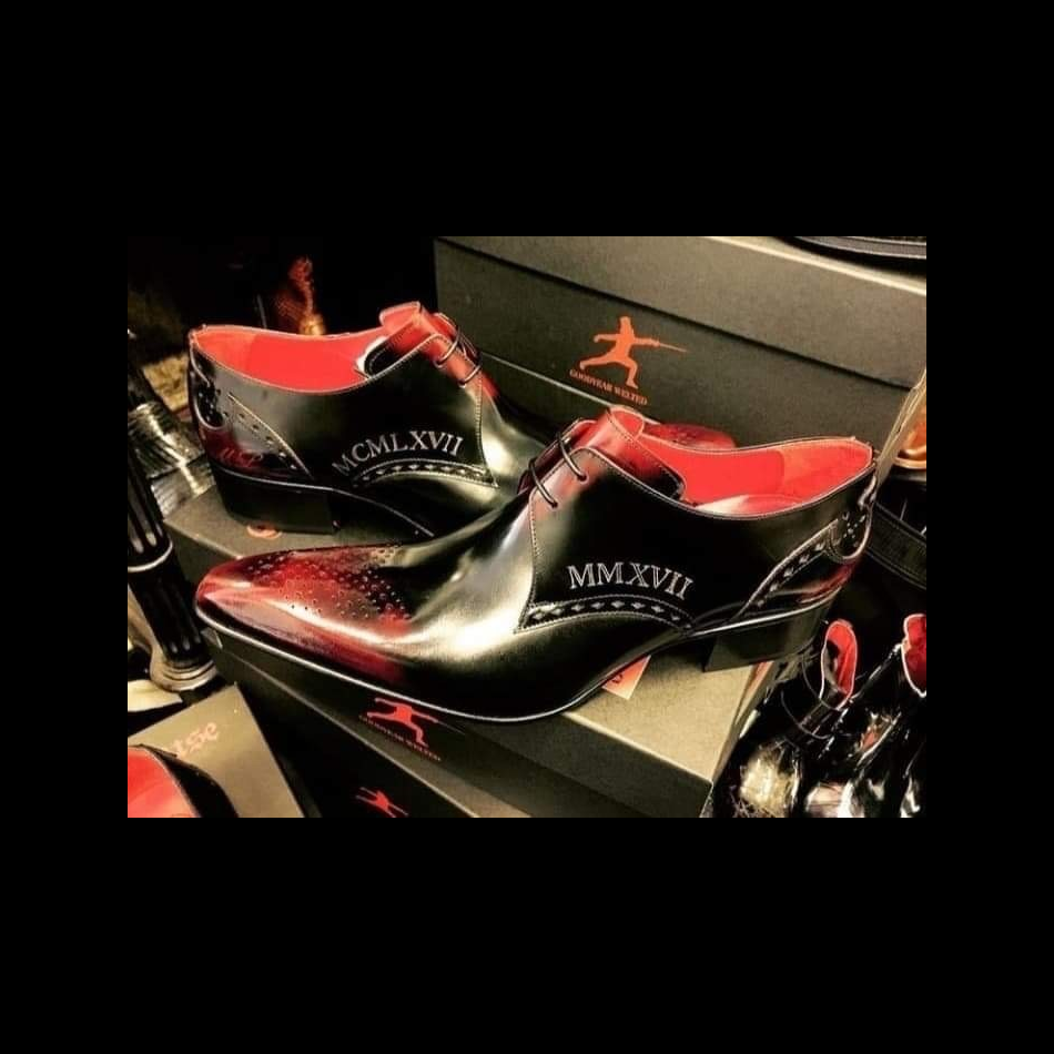 Jeffery West Shoe Engraving Service