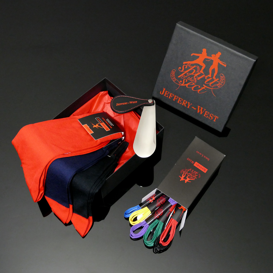 jeffery west Socks and Laces Gift Set