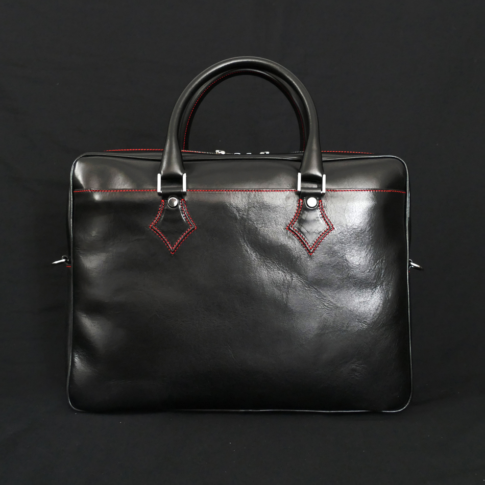 jeffery west The 'Bourdain' Travel Case Black Calf