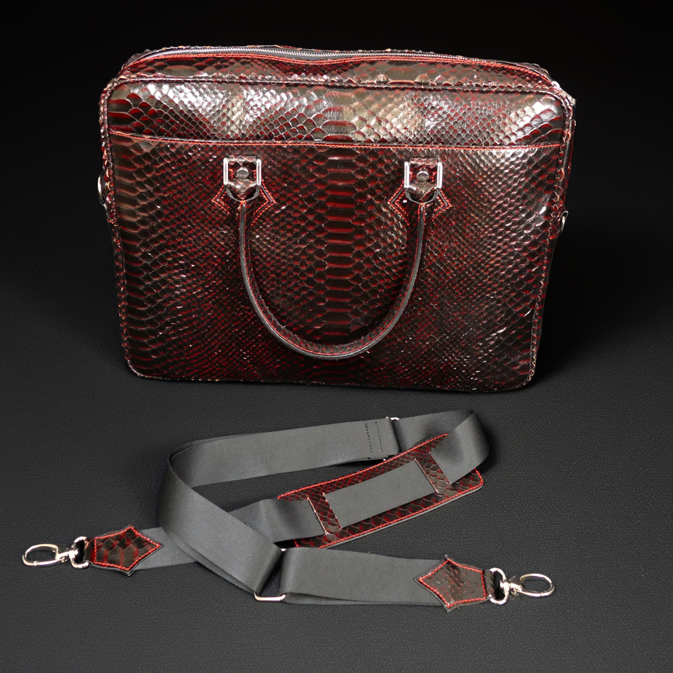 Jeffery West The 'Bourdain' Travel Case Diablo Snake