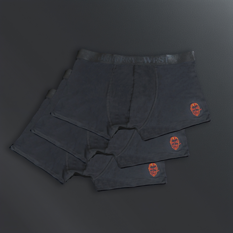 Jeffery West The 'Diablo' Mens Boxers (pack Of 3)