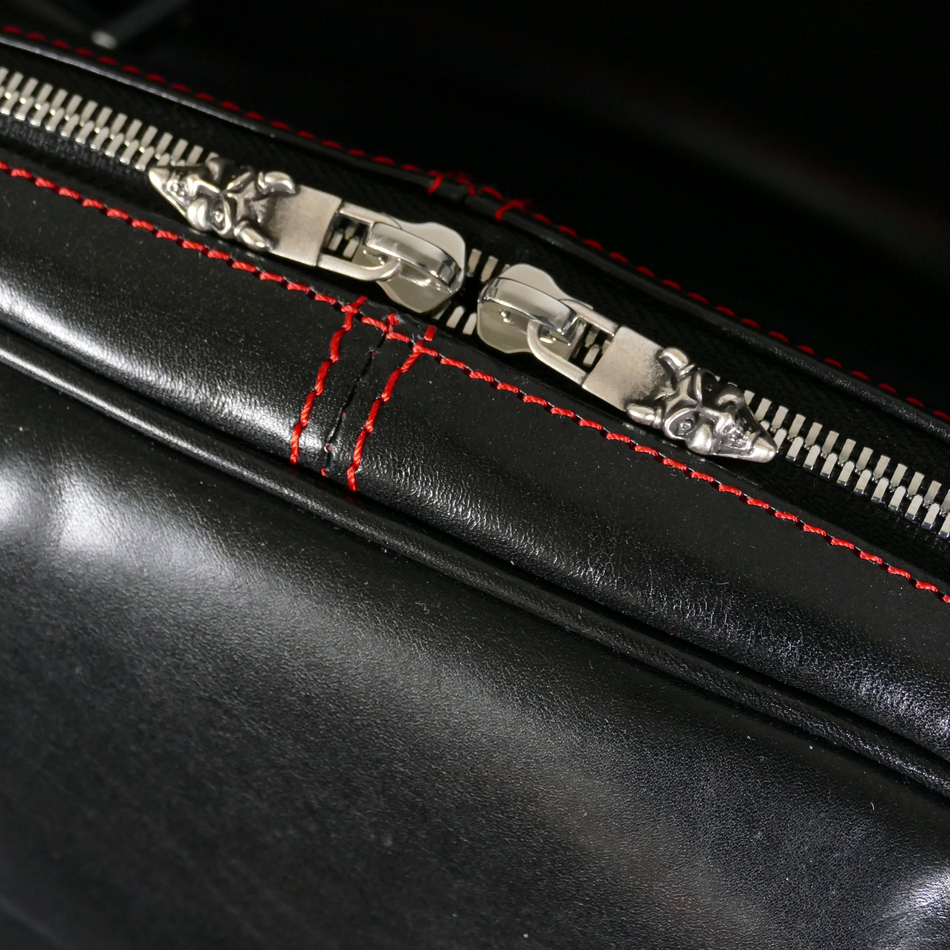 Jeffery West The 'O'Toole' Suit Carrier Black Calf