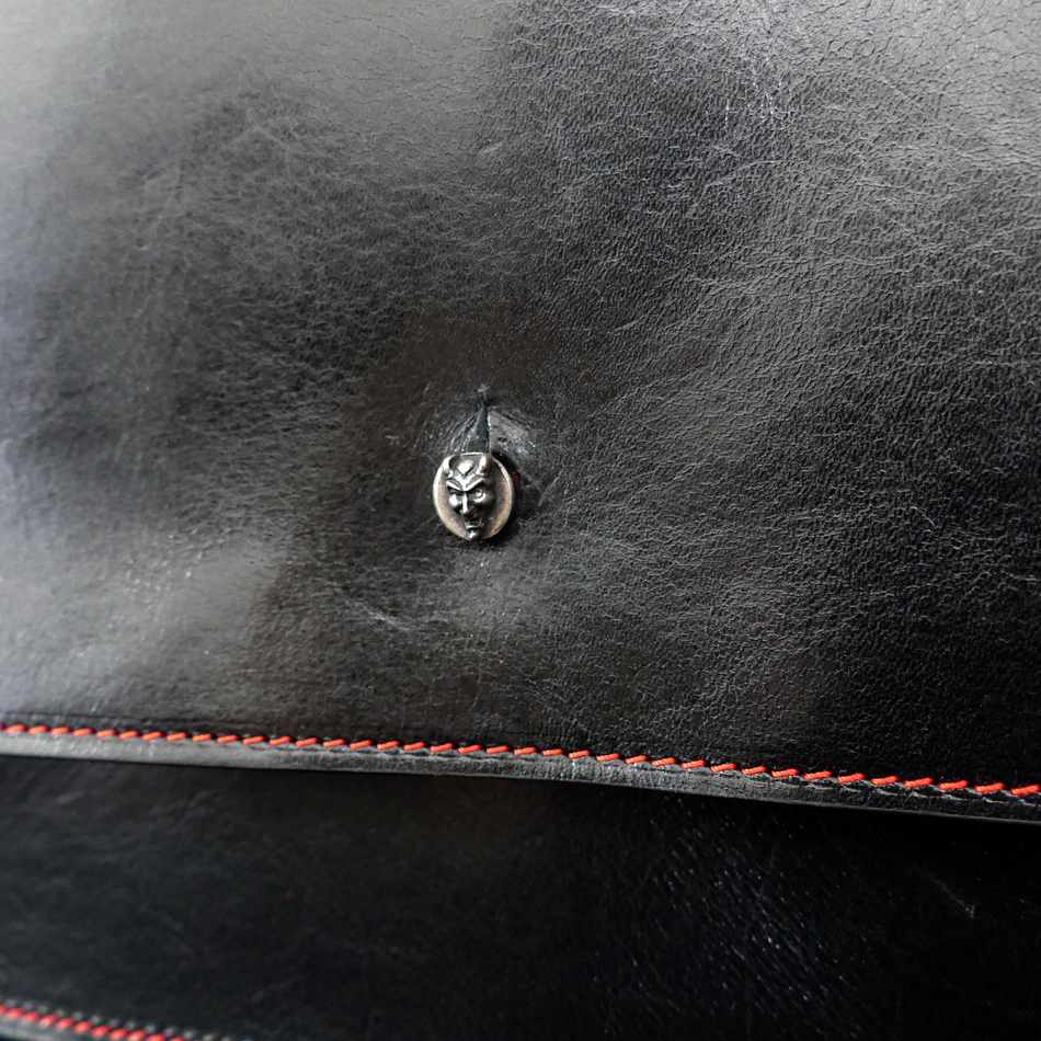 Jeffery West The 'Weatherall' DJ Case Black Calf